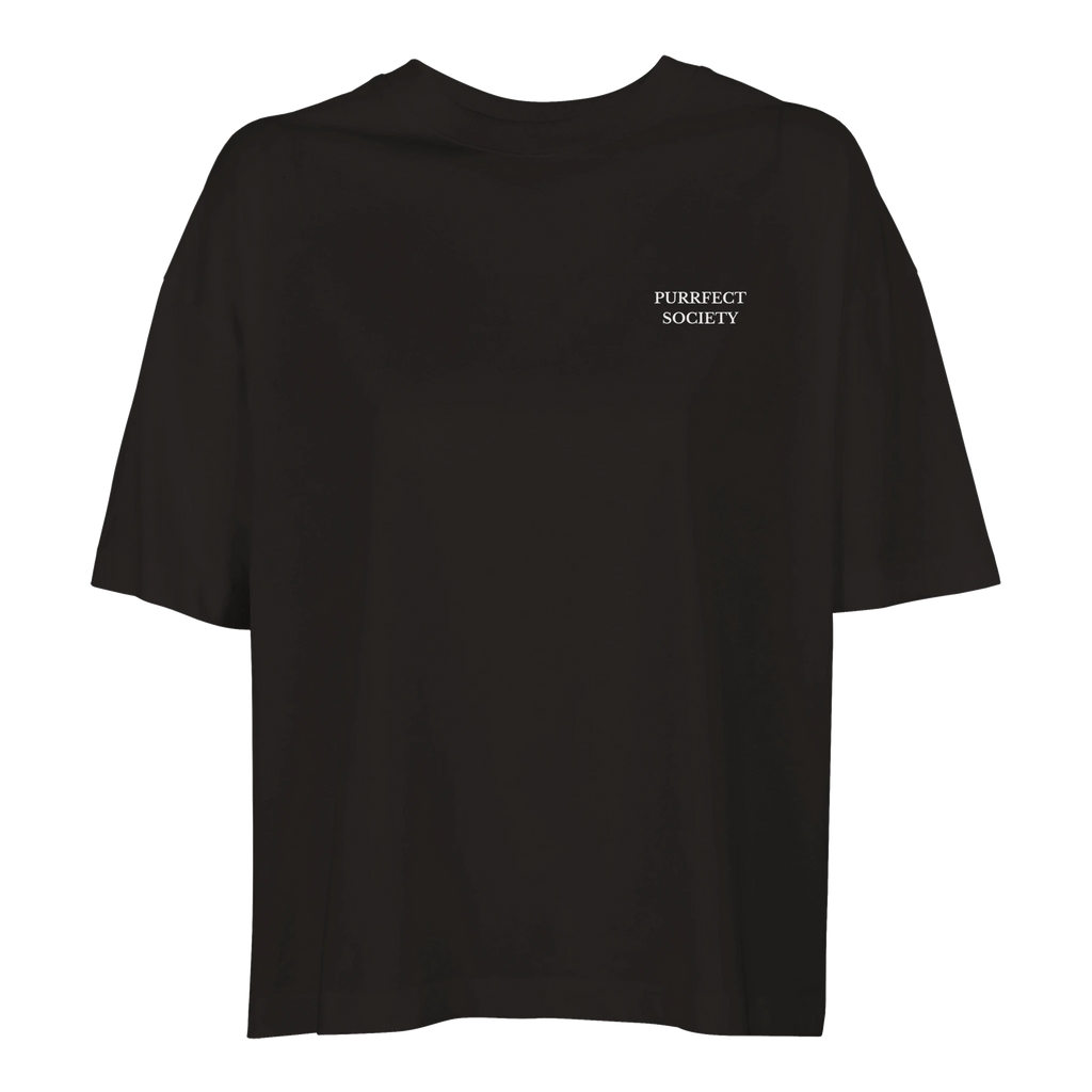 oversized women’s cat shirt crazy cat lady graphic tee 