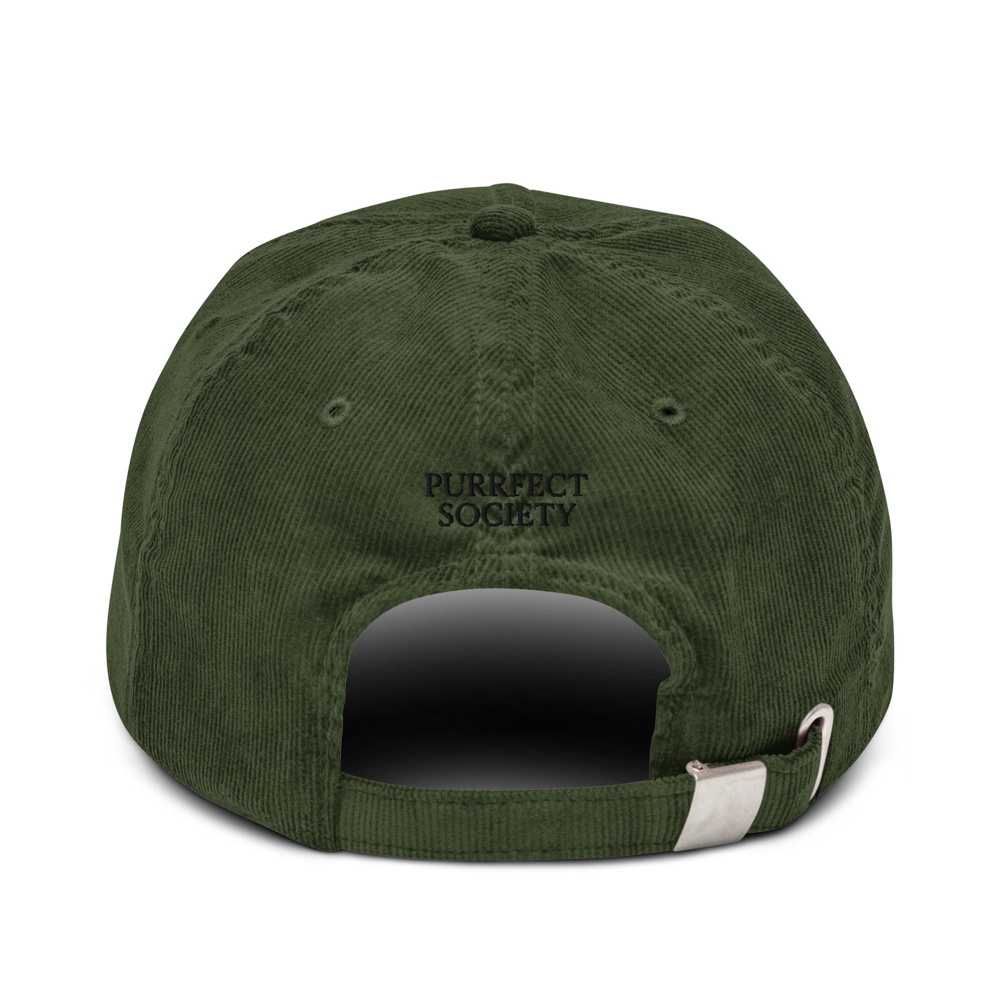 A Cat Disguised as Human — Corduroy Cap – Purrfect Society